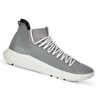 Baskets Ecco St.1 Lite Homme Argent | FR 650DFM